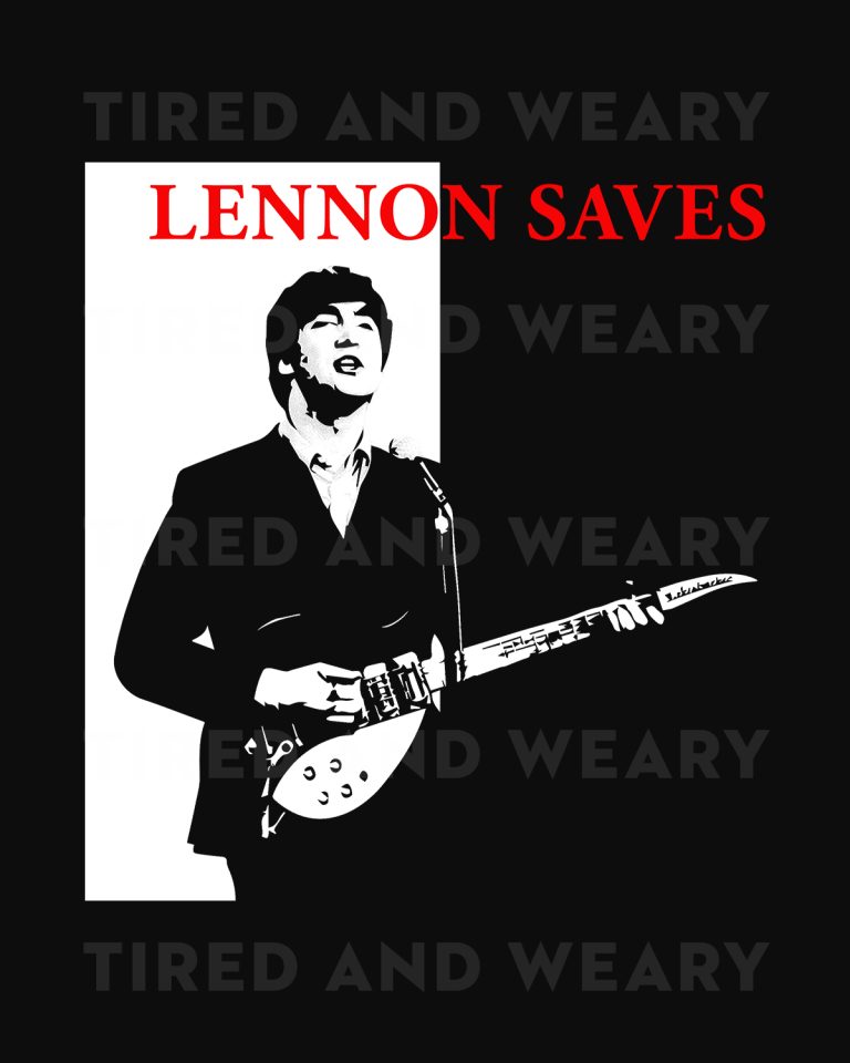 The Beatles - Lennon Save Apparel Design