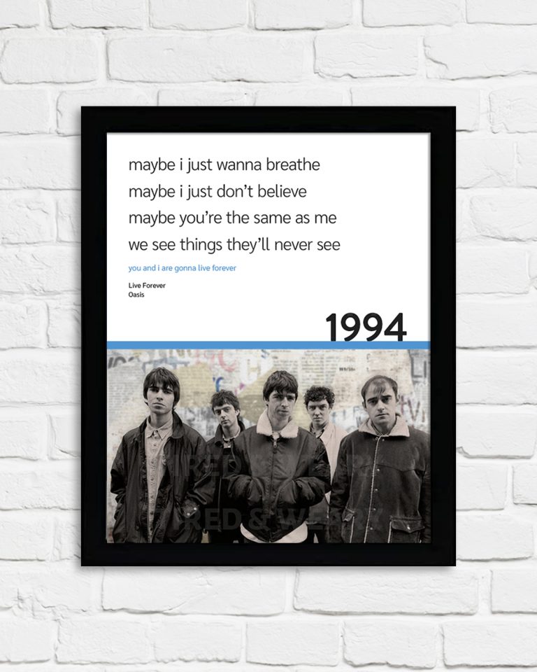 Live Forever by Oasis